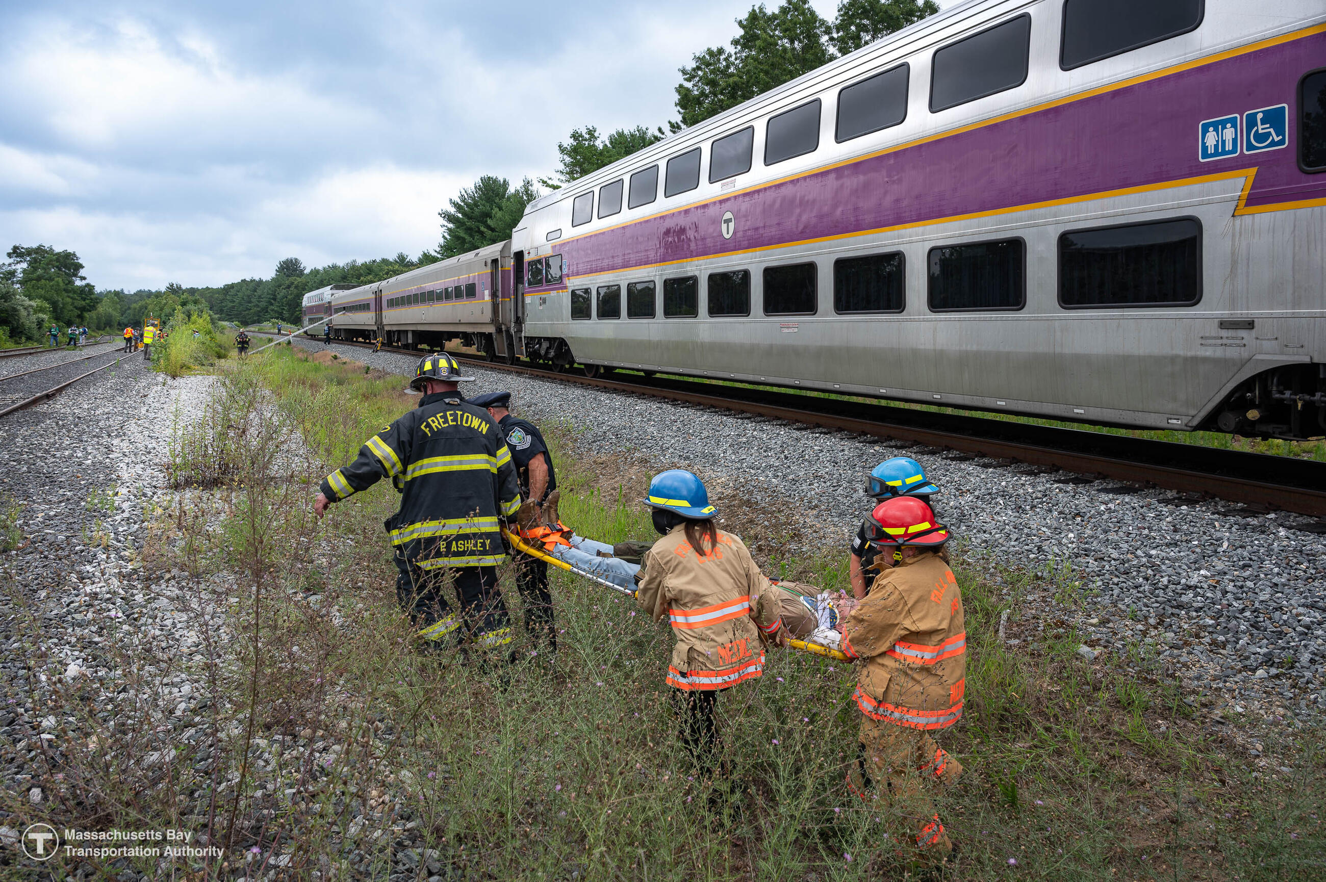 MBTA Holds Successful South Coast Rail Emergency Response Exercise